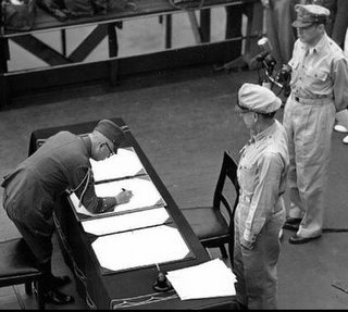 Japan surrenders; terrorists won't do this